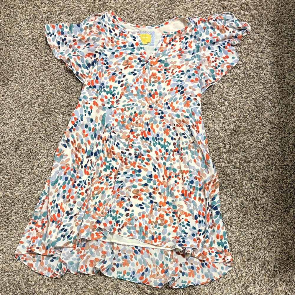 Anthropologie Maeve Watercolor Dress